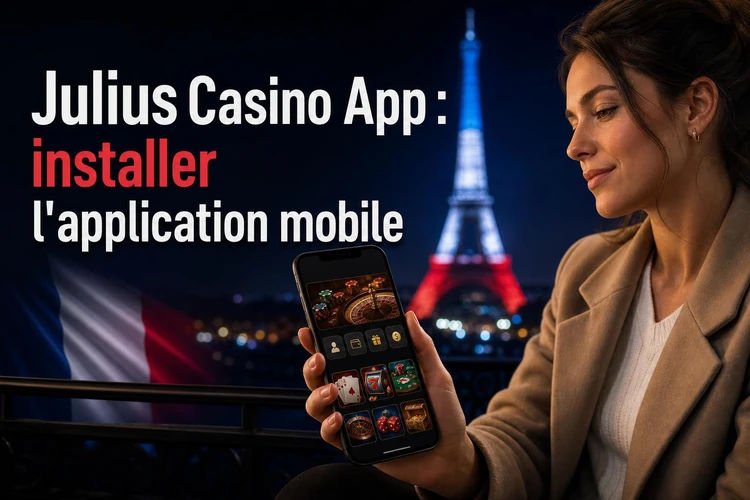Julius Casino App : comment installer l'application mobile