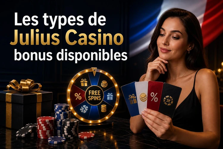 Les types de julius casino bonus disponibles