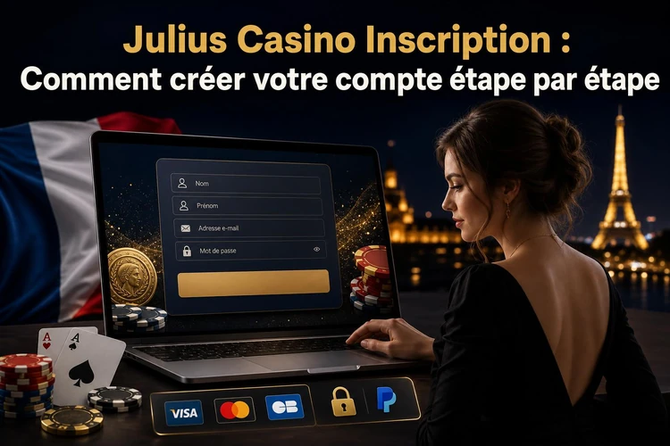 Julius Casino Inscription : Comment créer votre compte étape par étape